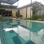 Sewa villa di cipanas puncak kolam renang pribadi murah, villa sukim 5 kamar