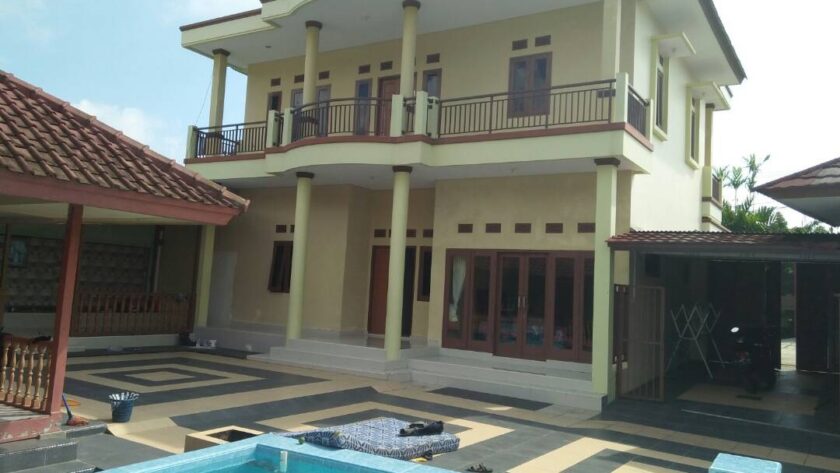 Villa SMK 6 kamar, villa di puncak dengan private pool